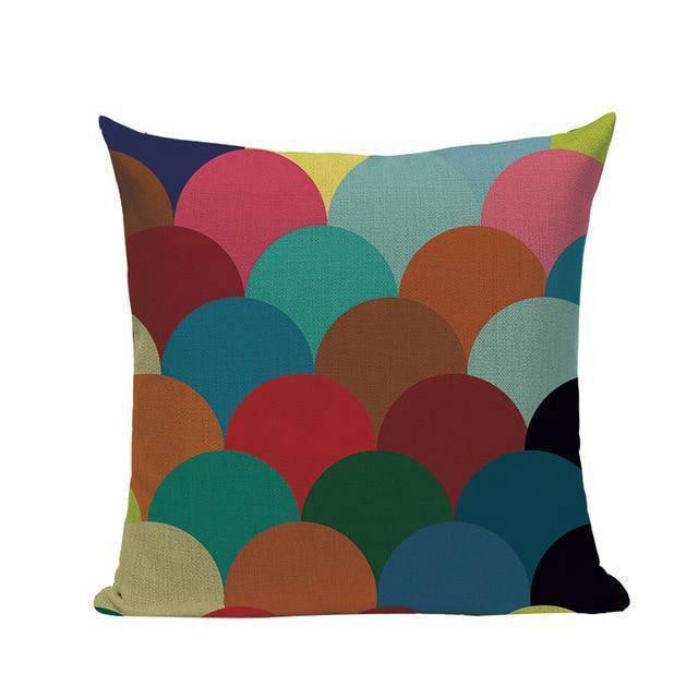 Housse Coussin Forme Geometrique | Housse Déco
