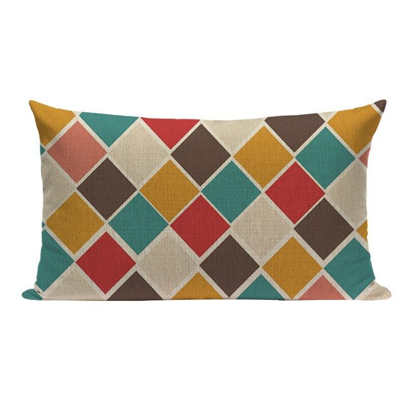 Housse Coussin Rectangulaire Scandinave | Housse Déco