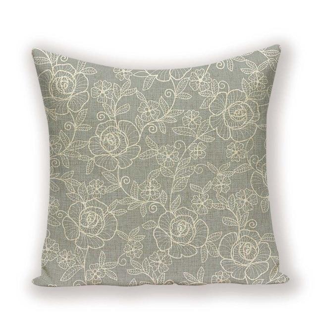 Housse Coussin Shabby Chic | Housse Déco