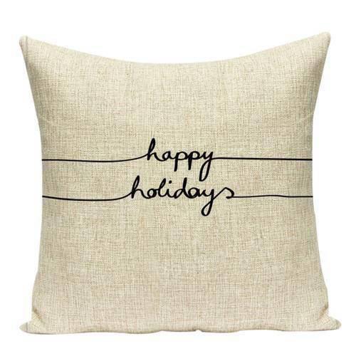 Housse de Coussin avec Phrase | Housse Déco