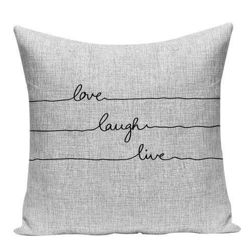 Housse de Coussin Citation | Housse Déco