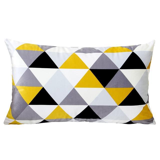 Housse de coussin Jaune Moutarde | Housse Déco
