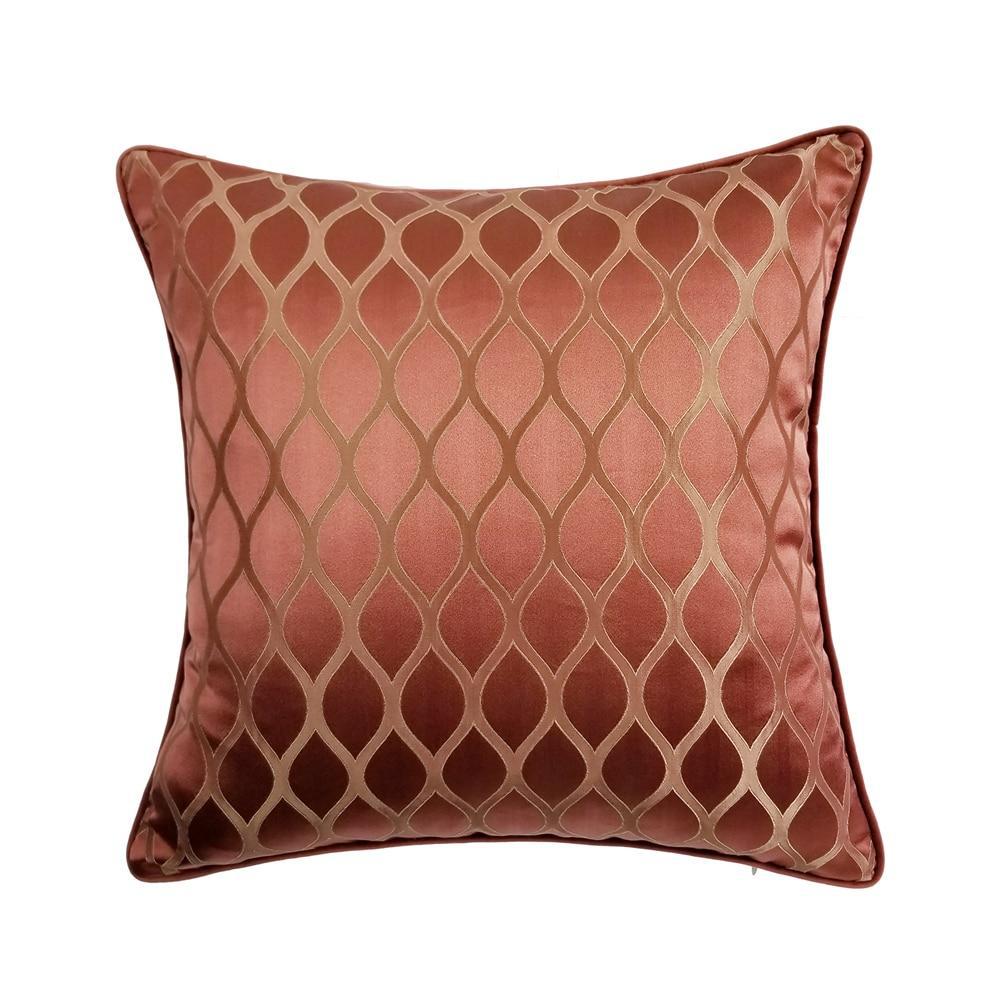 Housse de Coussin Rouge Brique | Housse Déco