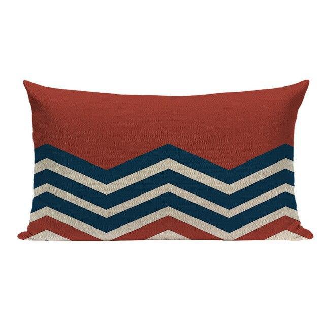 Housse de Coussin Scandinave Rouge | Housse Déco