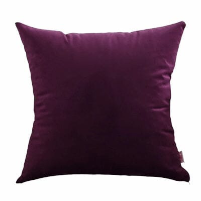 Housse Coussin Violet Velours