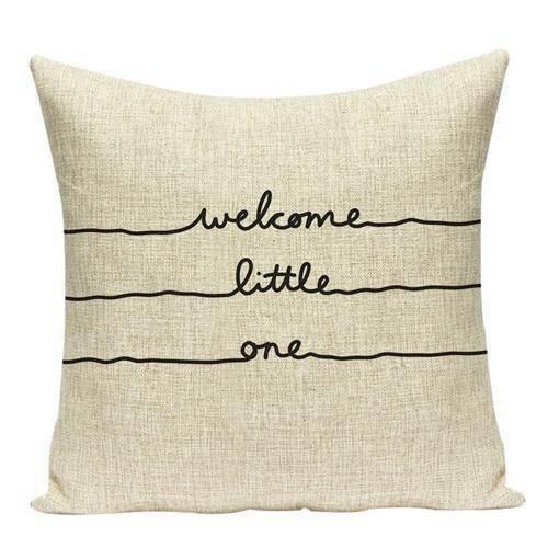 Phrase sur Coussin | Housse Déco