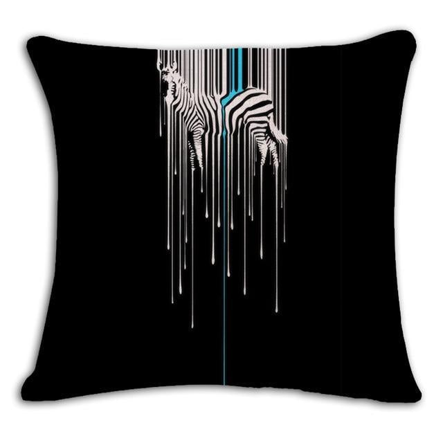 Coussin Canapé Cuir Noir