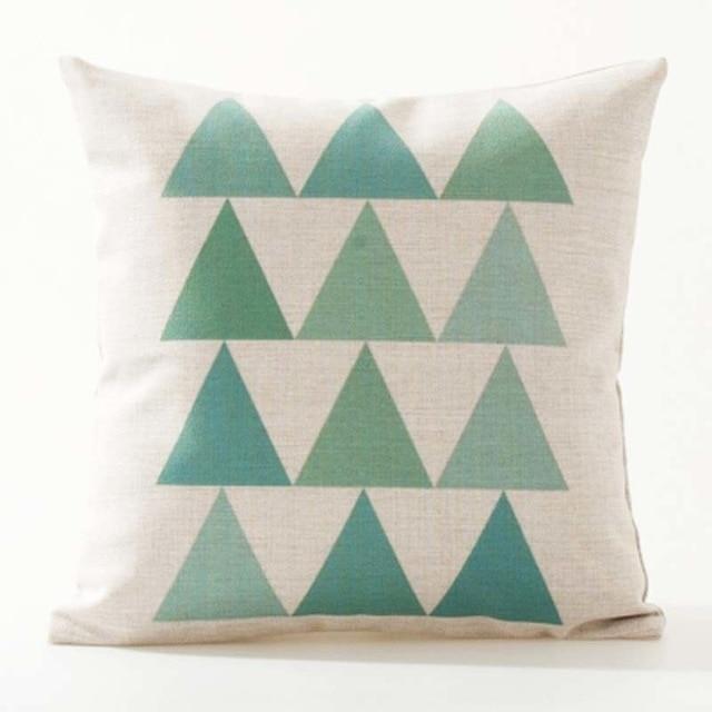 Coussin Scandinave Vert d'Eau | Housse Déco