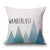 Coussin Scandinave Wanderlust | Housse Déco