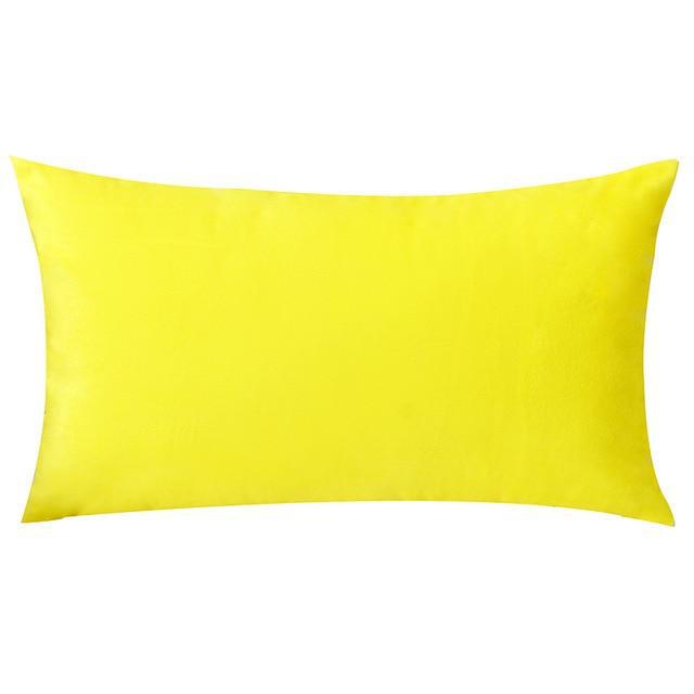 Housse Coussin Jaune | Housse Déco