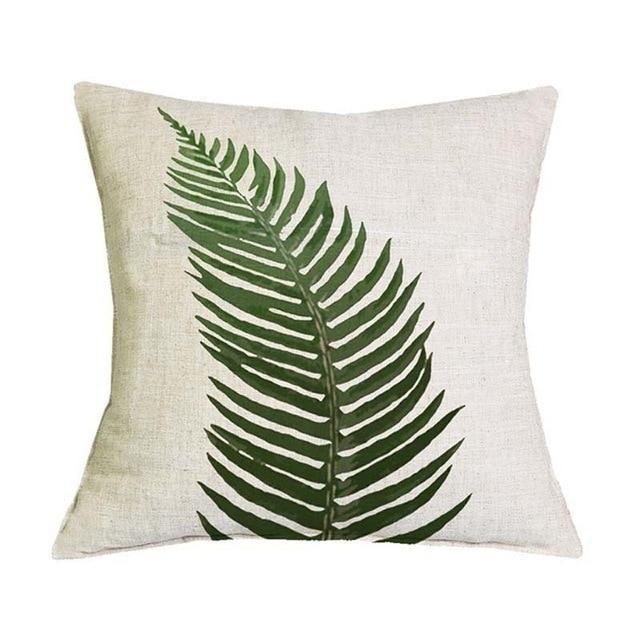 Coussin Exterieur Palmier | Housse Déco