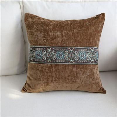 Coussin Velours Bronze | Housse Déco