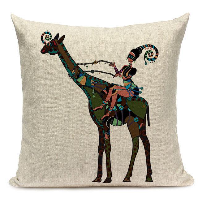 Coussin de Chaise Africain | Housse Déco