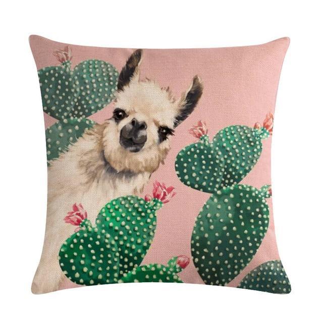 Coussin Decoratif Lama | Housse Déco