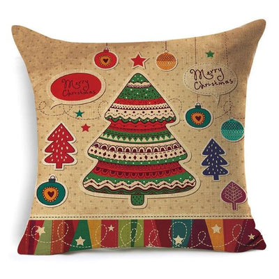 Housse de Coussin de Noël Féerique