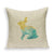 Coussin Scandinave lapin