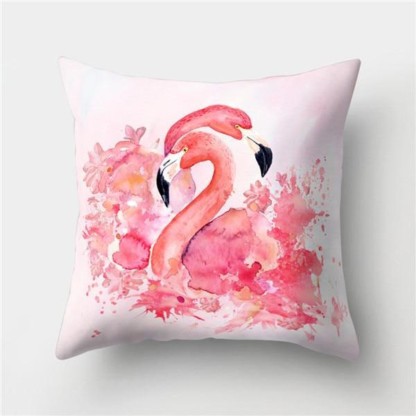 Petit Coussin Flamant Rose