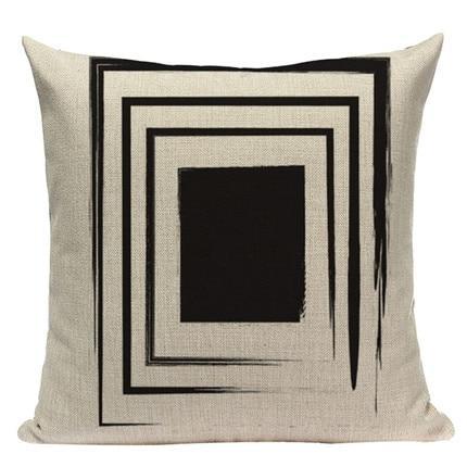 Housse Coussin Géométrique | Housse Déco