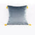 Housse Coussin Velours Gris | Housse Déco