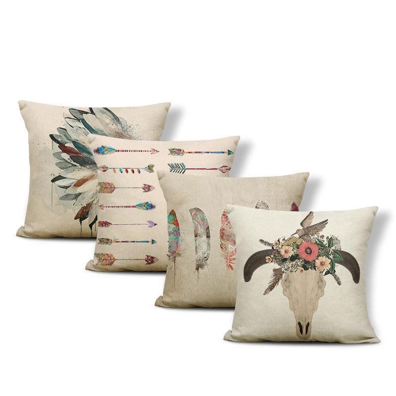 Collection Boho 4 coussins