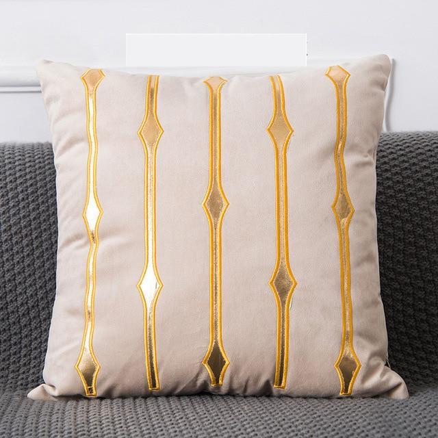 Coussin Velours Crème | Housse Déco