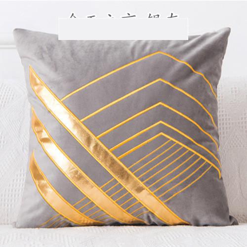 Coussin Velours Gris Foncé | Housse Déco