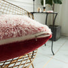 Coussin Fausse Fourrure Rose