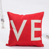 Coussin Tissu Coeur Rouge