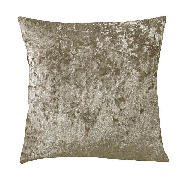 Coussin Taupe Brillant | Housse Déco