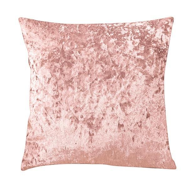 Coussin Velours Vieux Rose | Housse Déco