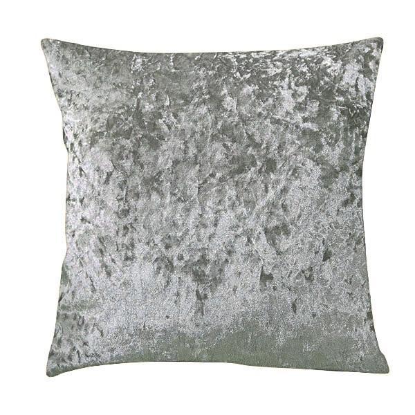 Coussin Gris Brillant | Housse Déco