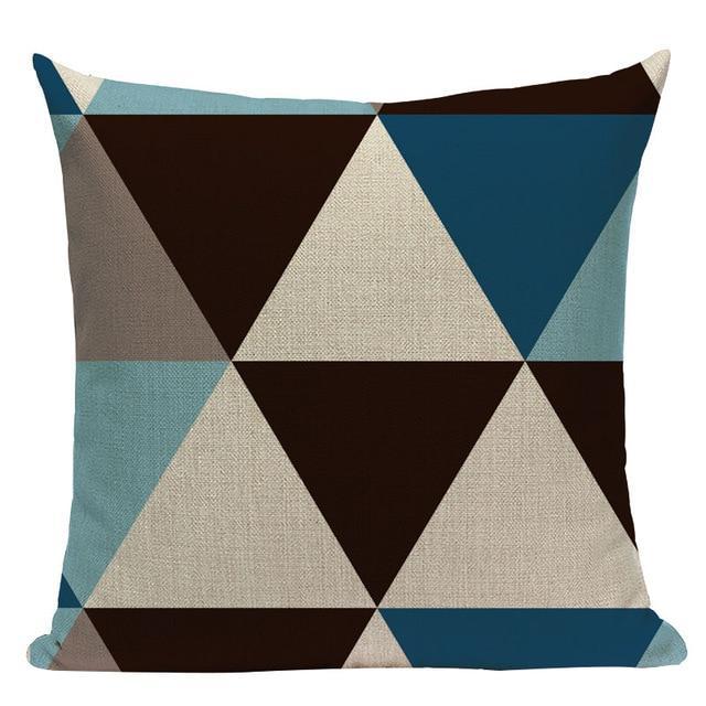 Coussin Scandinave Bleu | Housse Déco