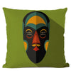 Coussin Tête Africaine