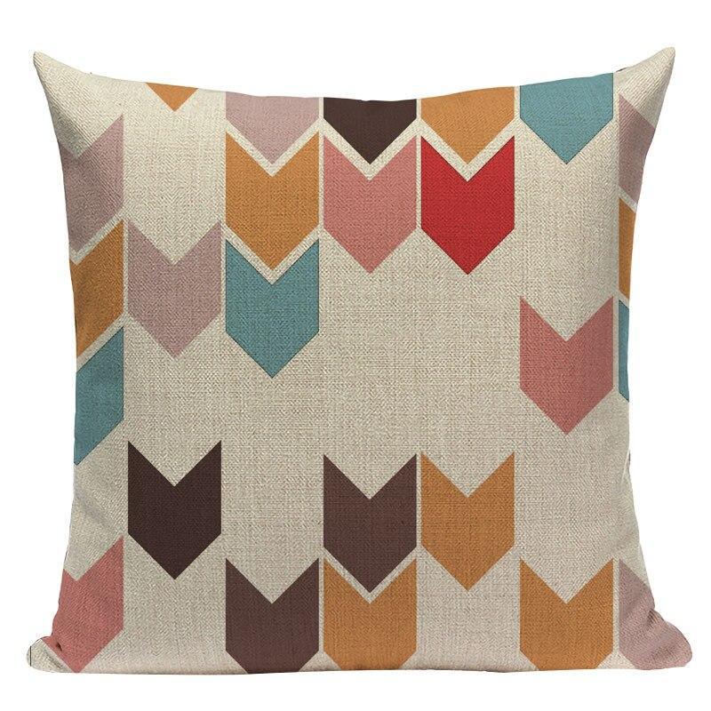 Coussin Patchwork Scandinave | Housse Déco
