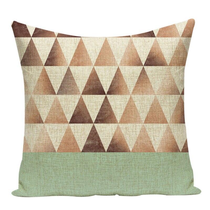 Coussin Cuivre Vert | Housse Déco