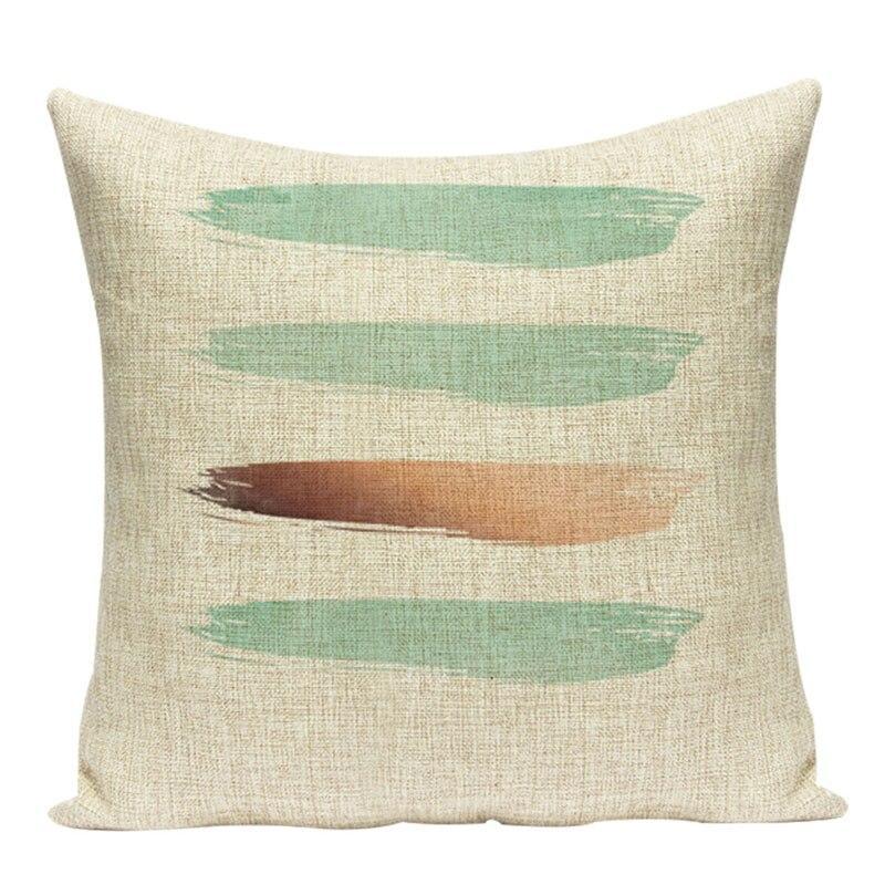 Coussin Art Deco Vert | Housse Déco