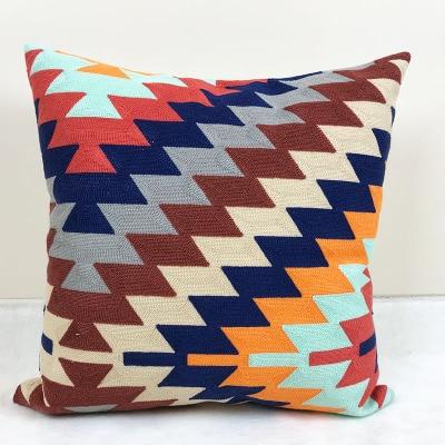 Coussin Broderie Mexicaine | Housse Déco