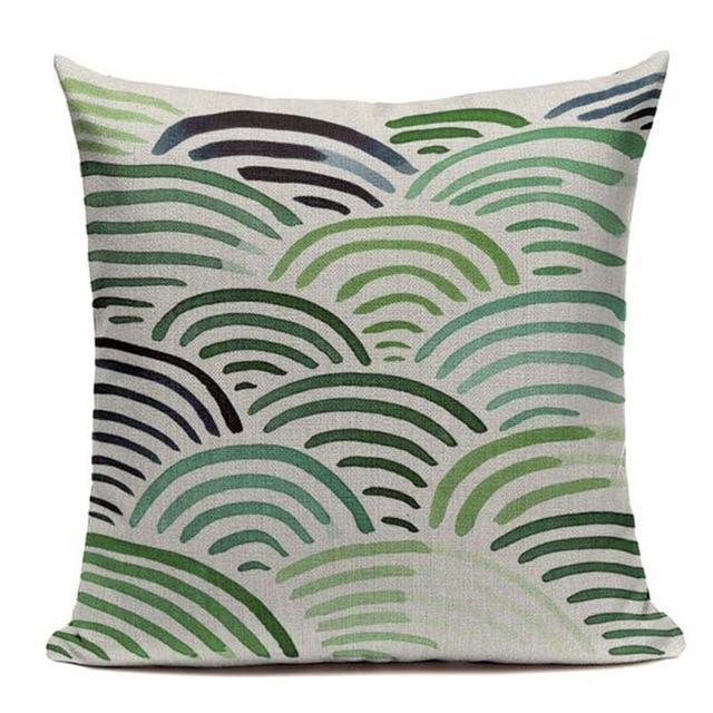 Coussin Rond Tropical | Housse Déco