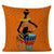 Coussin Ethnique Orange | Housse Déco