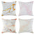 Collection Marbre Rose 4 coussins