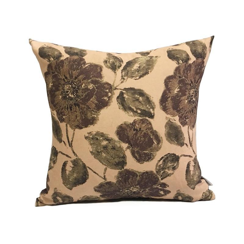 Coussin Marron Vintage | Housse Déco