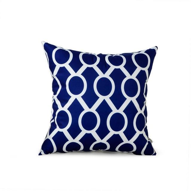 Coussin Bleu Roi | Housse Déco