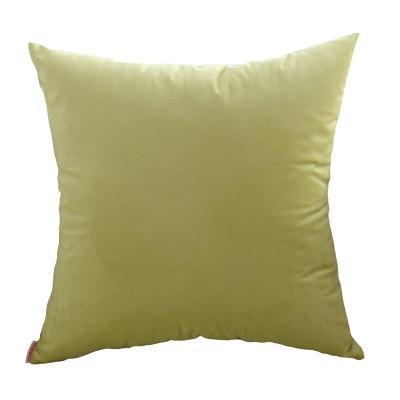 Coussin Velours Vert olive