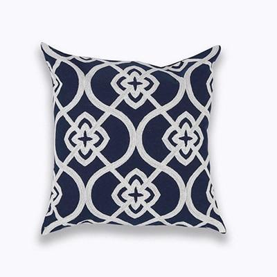 Coussin Bleu Saphir | Housse Déco