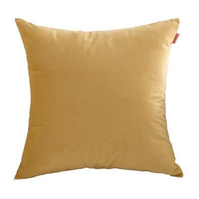 Coussin Velours Jaune