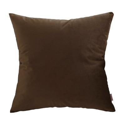 Coussin Velours Marron