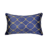 Coussin Bleu Nuit Or