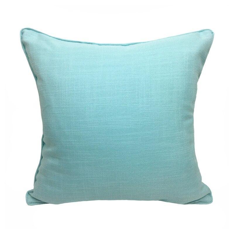 Coussin Bleu Lagon | Housse Déco