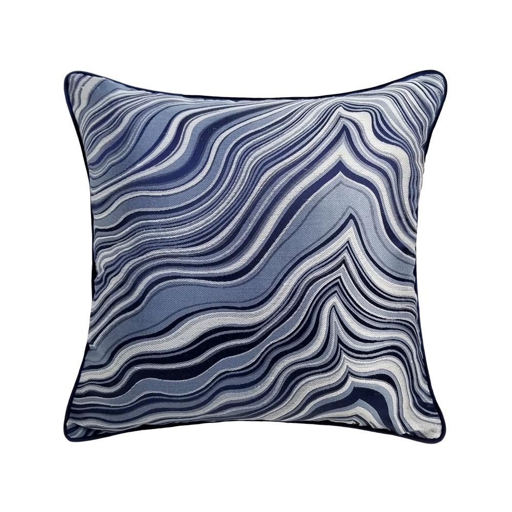 Coussin Bleu Déco | Housse Déco
