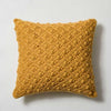 Coussin tricot coton